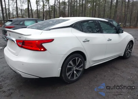 2016 Nissan Maxima 3.5S z USA, uszkodzony, nr VIN 1N4AA6AP5GC384940